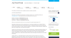 Desktop Screenshot of activative.co.uk
